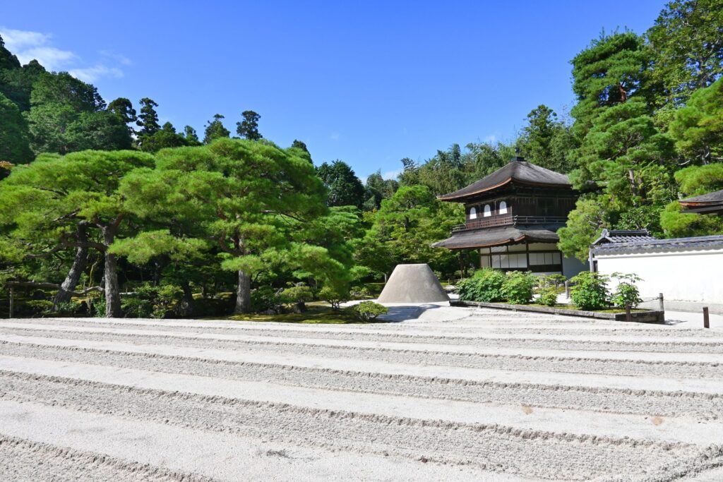 銀閣寺沙庭