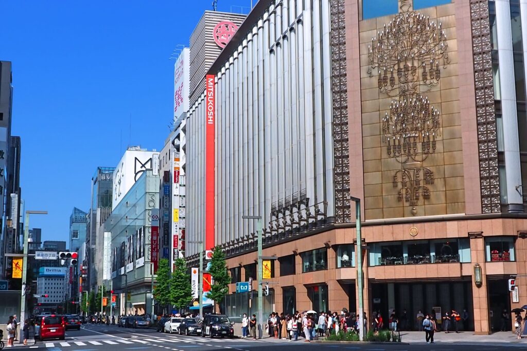 三越銀座店