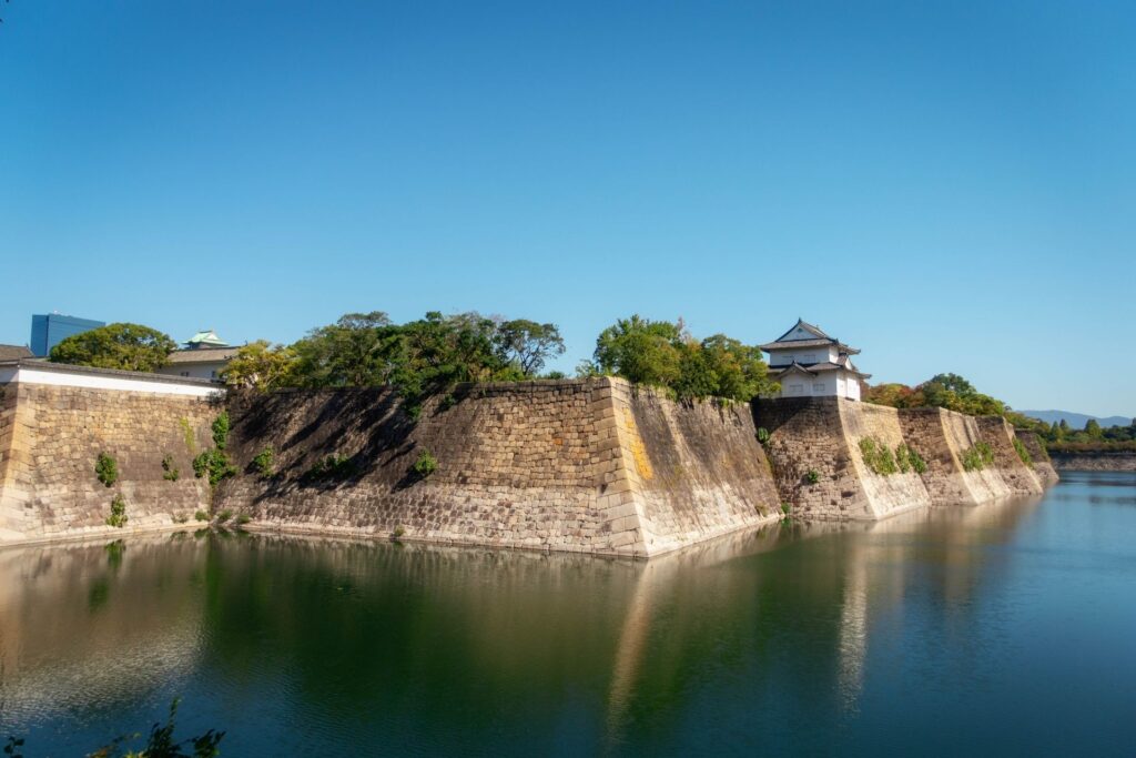 大阪城的護城河