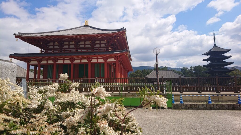 中近堂和五層塔 - 興福寺