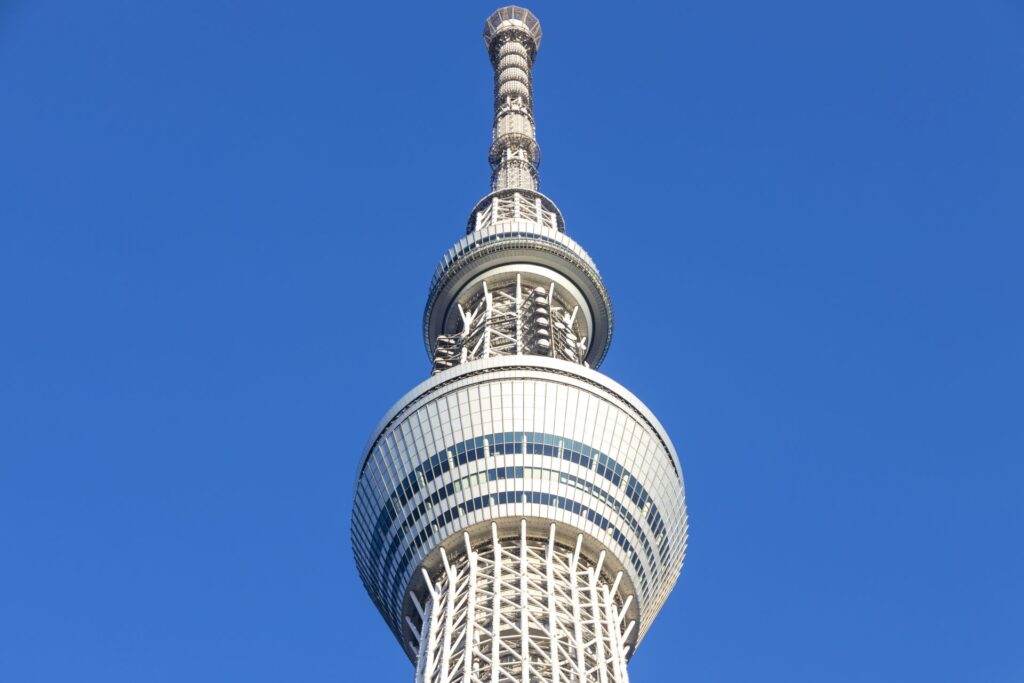 東京晴空塔頂端