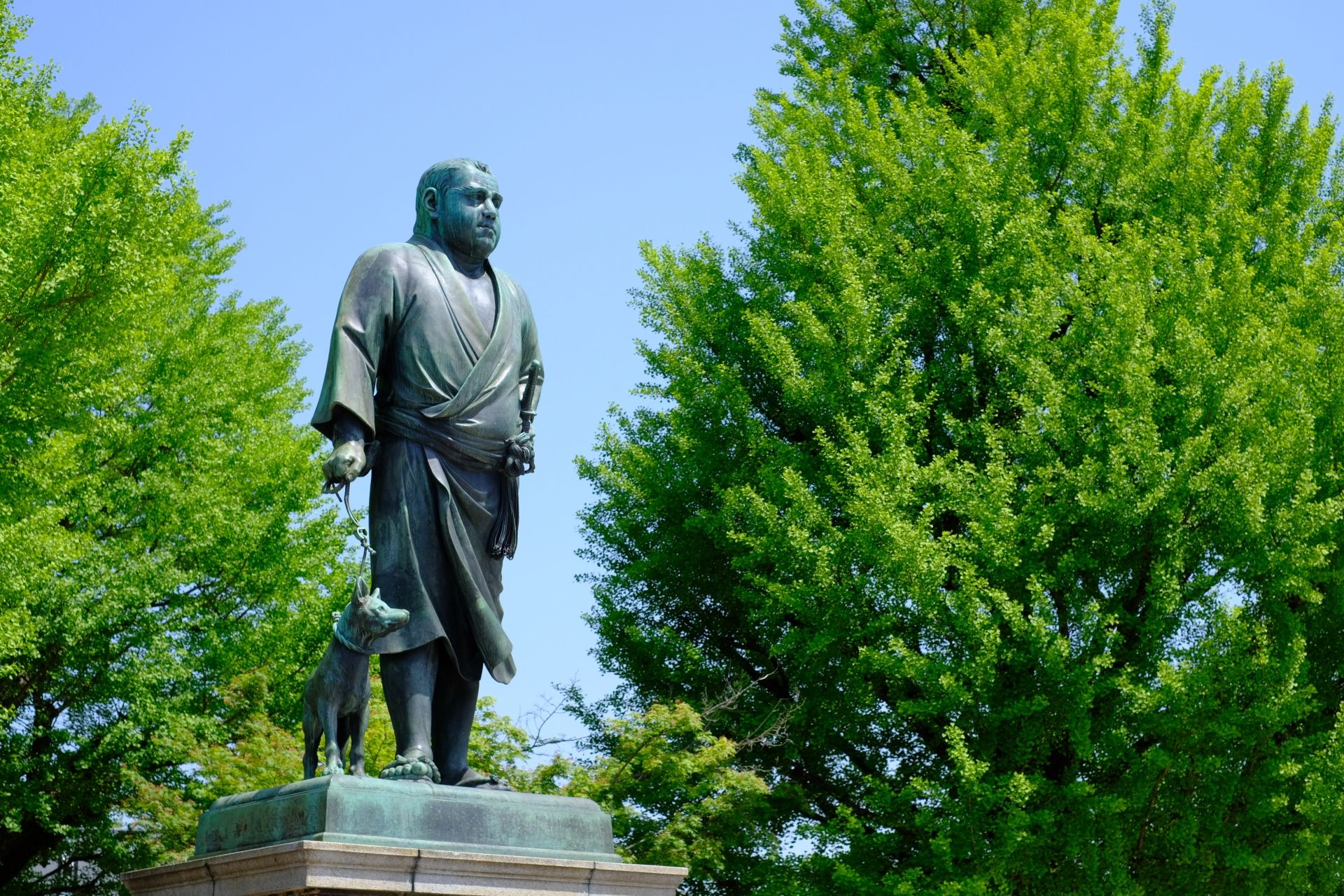 上野公園西鄉隆森雕像