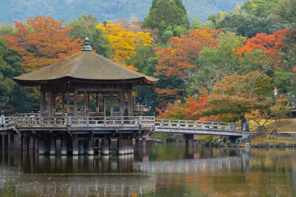 浮見堂 - 奈良公園