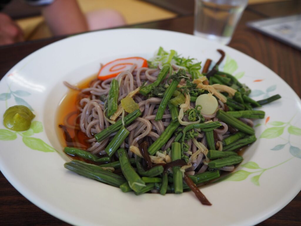 野菜蕎麥麵