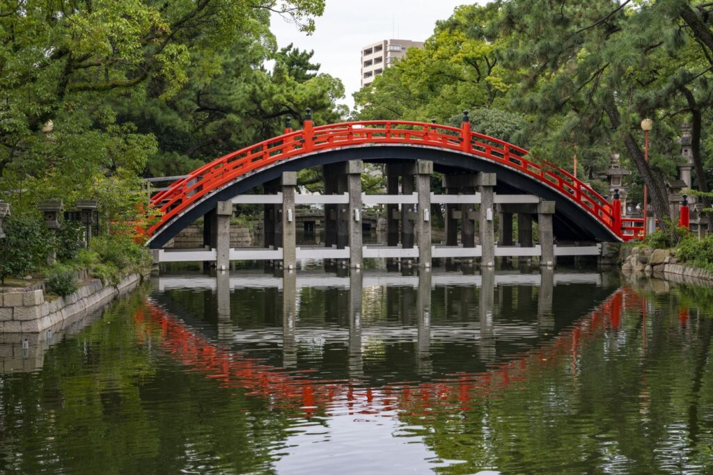 反橋 - 住吉神社