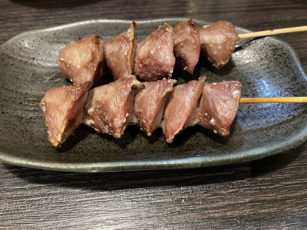 砂囊 - 烤雞肉串