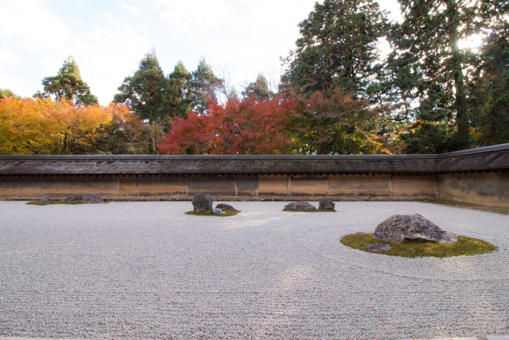 土牆 - 龍安寺