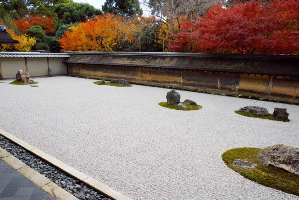 秋葉假山庭園－龍安寺